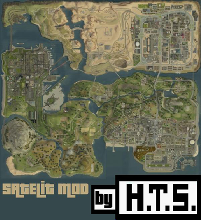 Satelit map mod
